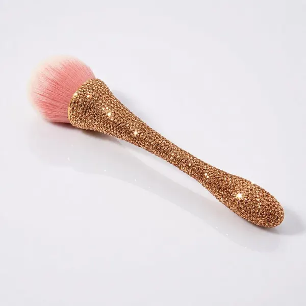 Brocha de Maquillaje Con Brillos Para Dama Glam