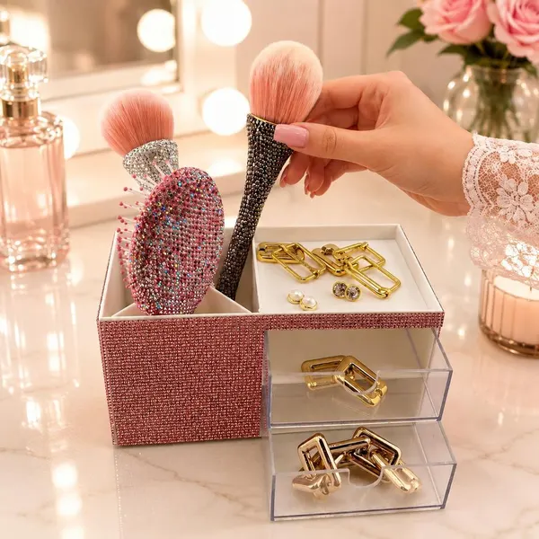 Pack Alhajero Rectangular Rosa