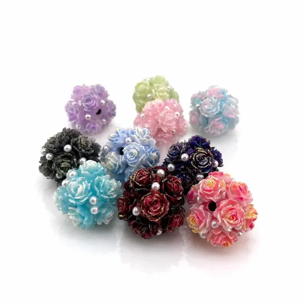 Pack 10 Cuentas de Rosas