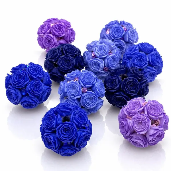 Pack 10 Cuentas Rosas De Colores